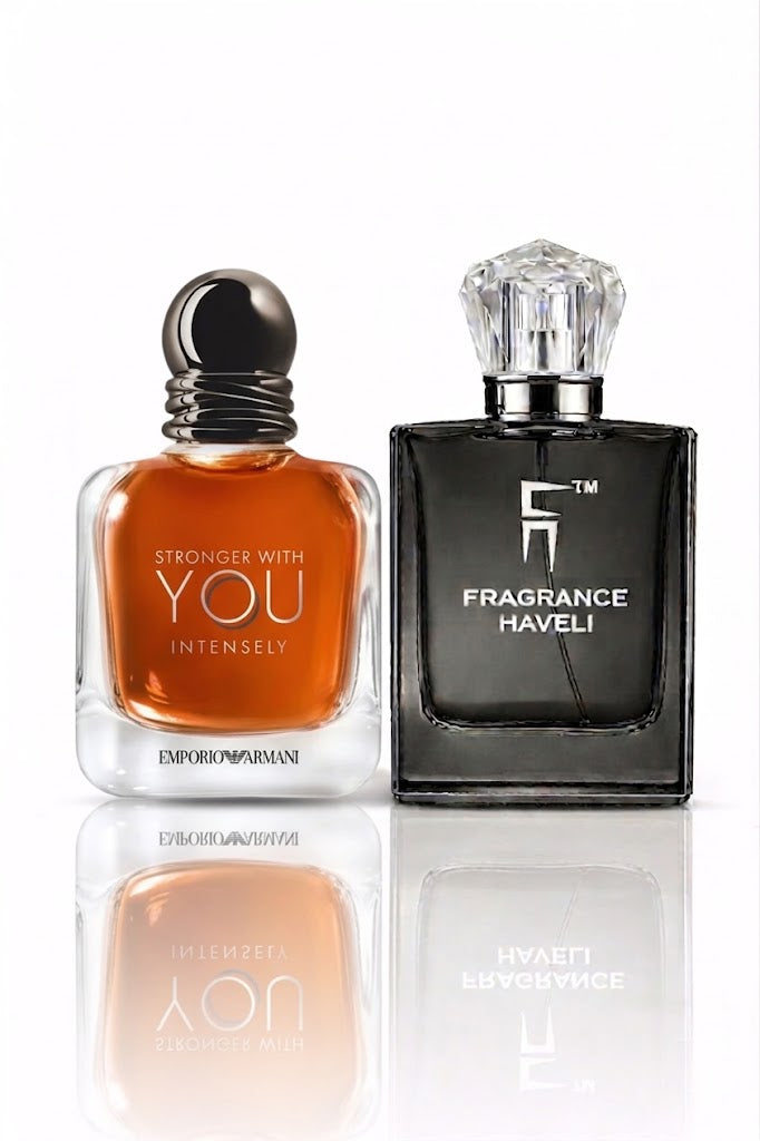 Armani Stronger With You Intensely Sweet Warm Spicy Amber Perfume for Men | Fragrance Haveli