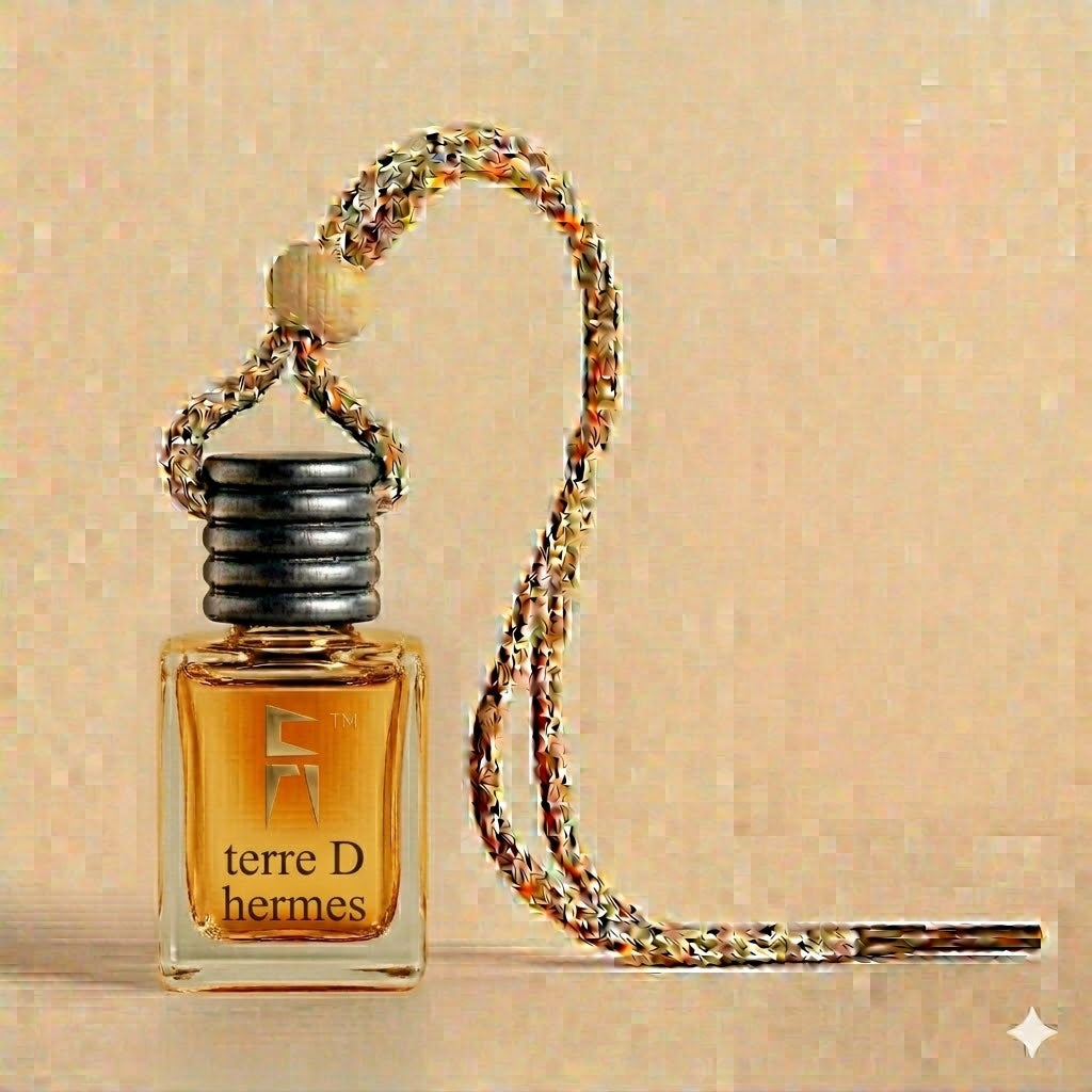 Terre D’Hermès Car Perfume – Luxury Long Lasting Auto Air Freshener | Woody Citrus Earthy Fragrance Haveli