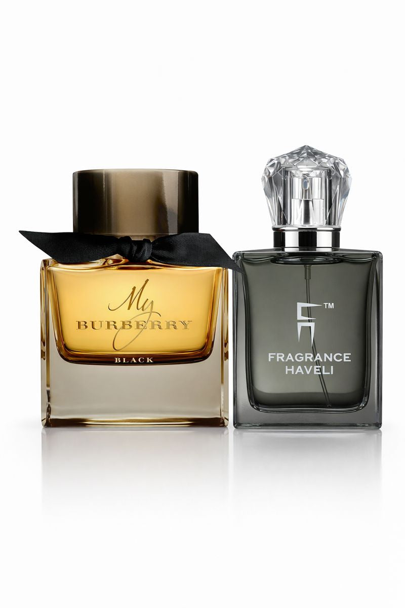 Recreation of My Burberry Black | Warm Floral Amber Perfume for Women  Evening & Party Wear Fragrance (100 ml)