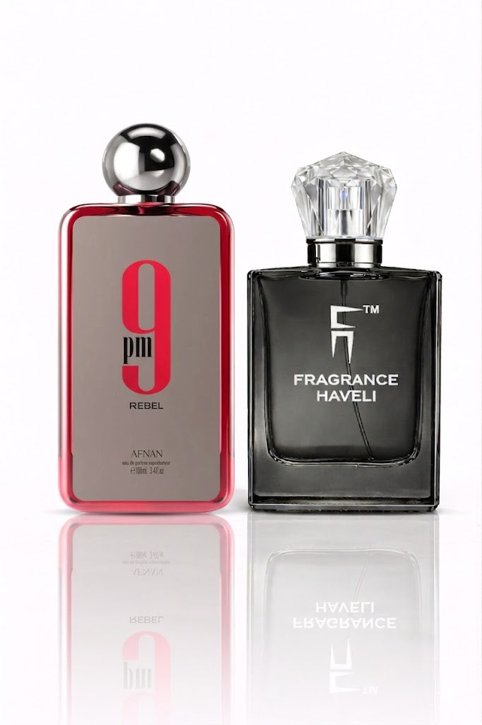 Afnan 9PM Rebel – Fruity Sweet Woody Perfume for Men | Fragrance Haveli