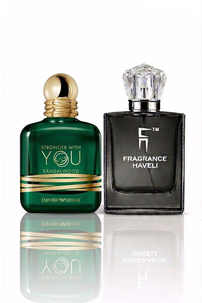 Armani Stronger With You Sandalwood Warm Woody Sandalwood Perfume for Men | Fragrance Haveli