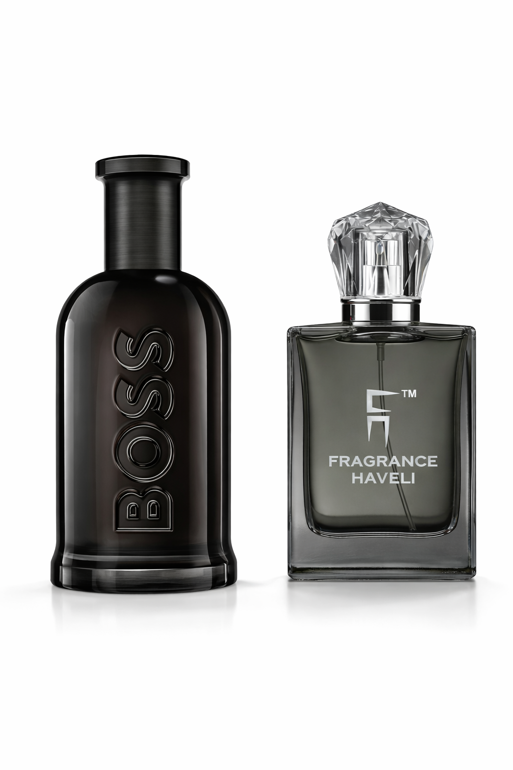 Recreation of Boss Bottled Parfum | Woody Ambery Perfume for Men – Evening Wear Fragrance (100 ml)