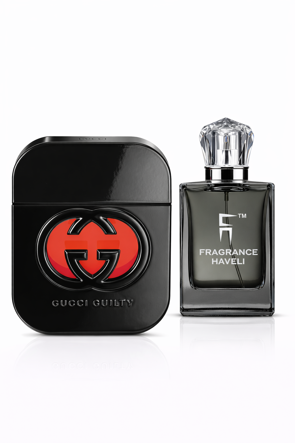 Recreation of Gucci Guilty Black Pour Femme | Fruity Floral Perfume for Women – Evening Wear Fragrance (100 ml)