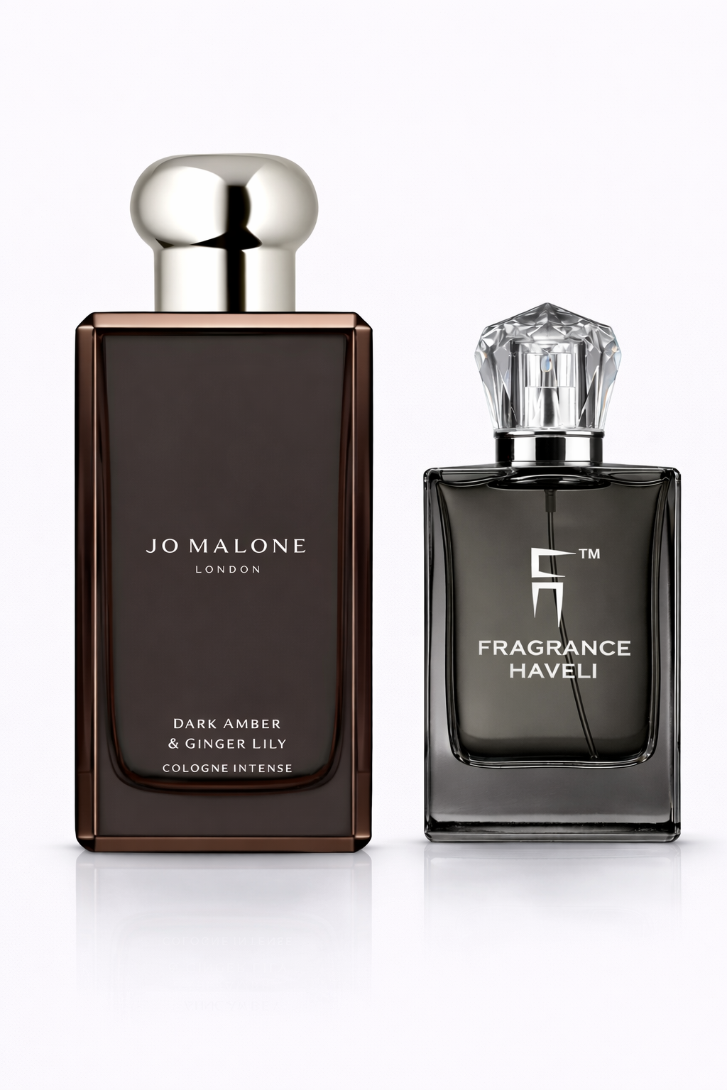 Recreation of Dark Amber & Ginger Lily | Warm Spicy Floral Perfume for Unisex – Evening Wear Fragrance (100 ml)