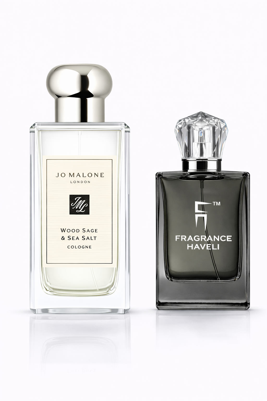 Recreation of Wood Sage & Sea Salt | Fresh Woody Aquatic Perfume for Unisex – Daily Wear Fragrance (100 ml)