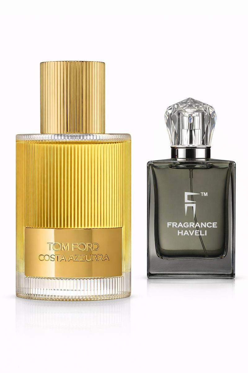 Recreation of Tom Ford Costa Azzurra | Fresh Woody Aromatic Perfume for Unisex – Daily Wear Fragrance (100 ml)