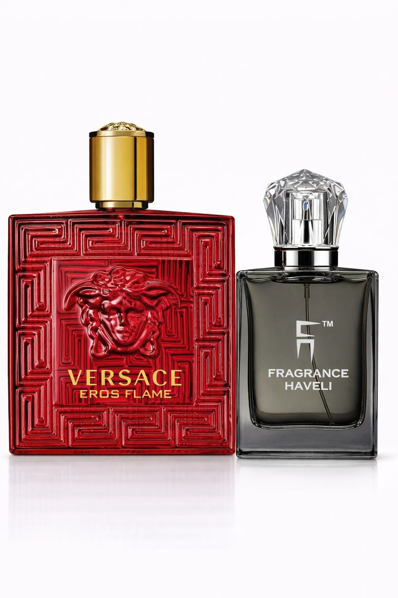 Recreation of Versace Eros Flame | Fresh Spicy Perfume for Men – Party Wear Fragrance (100 ml)