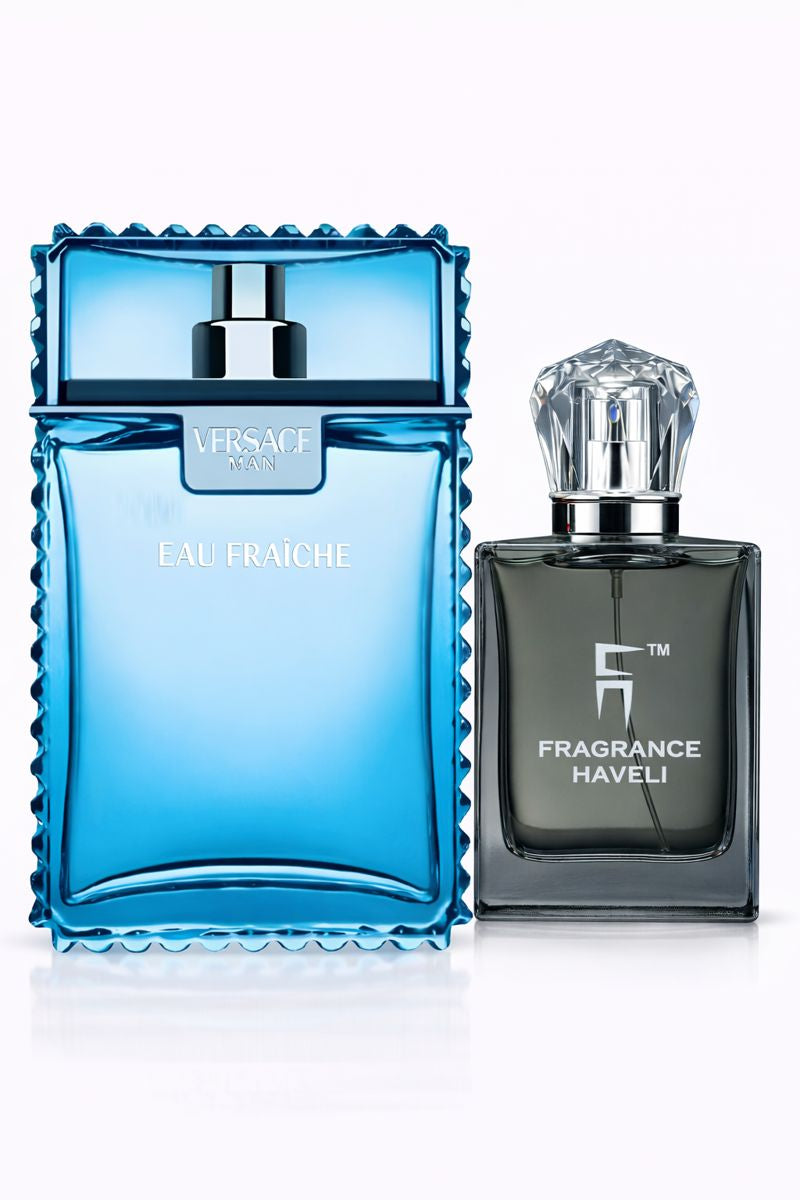 Recreation of Versace Man Eau Fraiche | Fresh Citrus Aromatic Perfume for Men – Daily Wear Fragrance (100 ml)