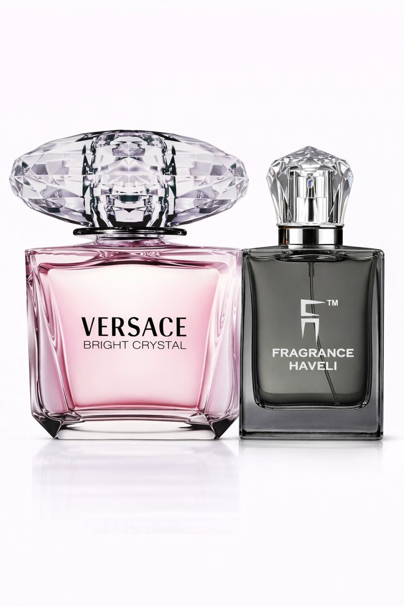 Recreation of Versace Bright Crystal | Fresh Floral Fruity Perfume for Women – Daily Wear Fragrance (100 ml)