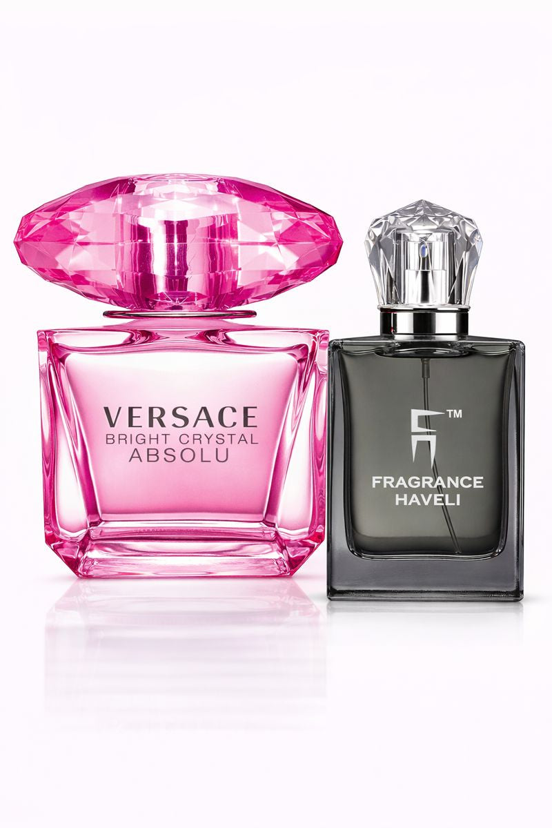 Recreation of Versace Bright Crystal Absolu | Floral Fruity Perfume for Women – Daily Wear Fragrance (100 ml)