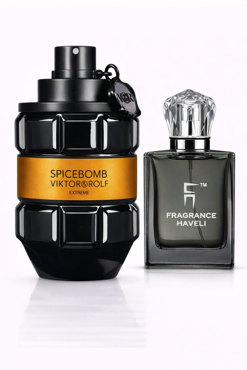 Recreation of Spicebomb Extreme | Warm Spicy Perfume for Men – Party Wear Fragrance (100 ml)