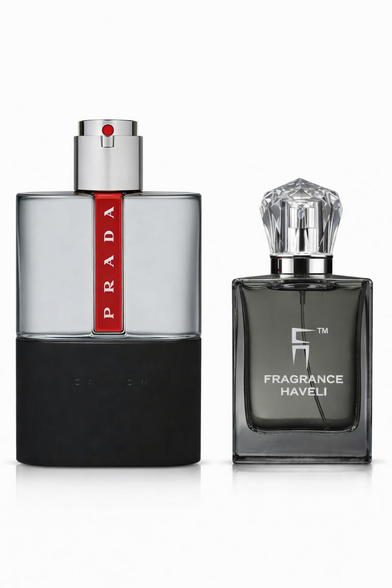 Recreation of Prada Luna Rossa Carbon | Fresh Aromatic Perfume for Men – Daily Wear Fragrance (100 ml)