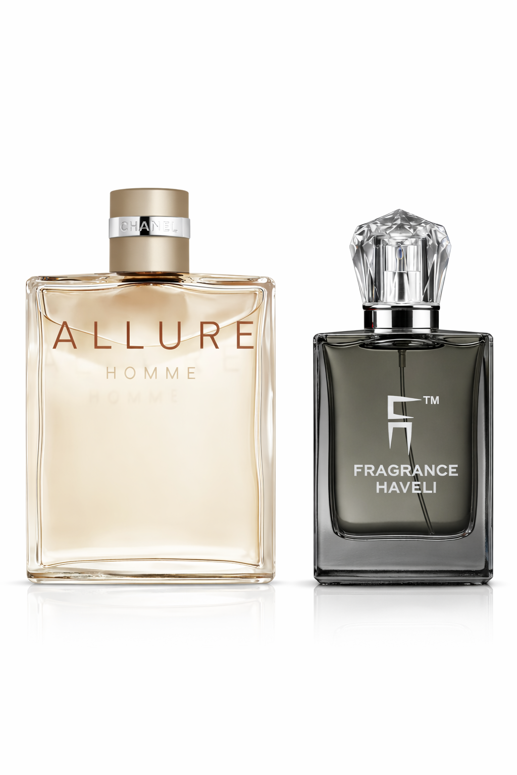 Recreation of Allure Homme | Fresh Woody Spicy Perfume for Men – Daily Wear Fragrance (100 ml)