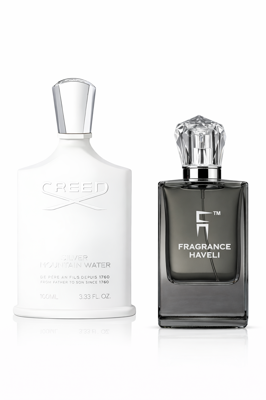 Recreation of Silver Mountain Water | Fresh Aromatic Perfume for Men Daily Wear Fragrance (100 ml)