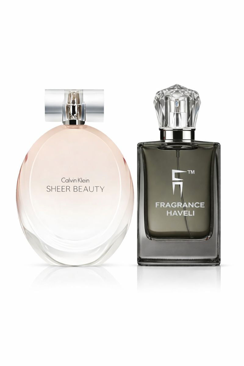 Recreation of Calvin Klein Sheer Beauty | Fresh Floral Fruity Perfume for Women  Daily Wear Fragrance (100 ml)