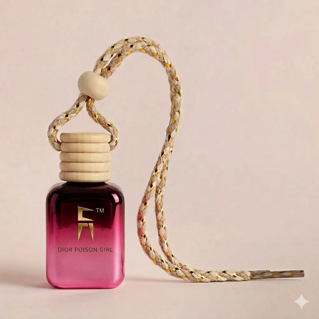 Dior Poison Girl Car Perfume – Luxury Long Lasting Auto Air Freshener | Sweet Vanilla Gourmand Fragrance Haveli
