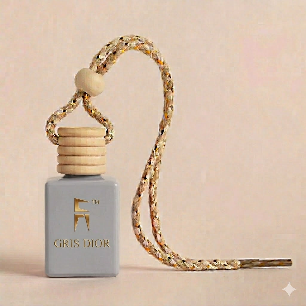 Gris Dior Car Perfume – Luxury Long Lasting Auto Air Freshener | Elegant Floral Woody Fragrance Haveli