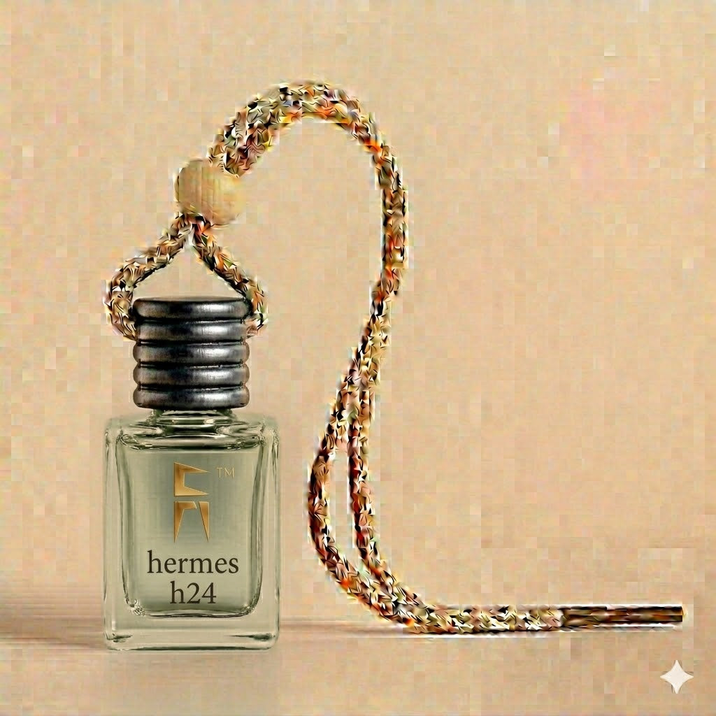 Hermès H24 Car Perfume – Luxury Long Lasting Auto Air Freshener | Fresh Green Aromatic Fragrance Haveli