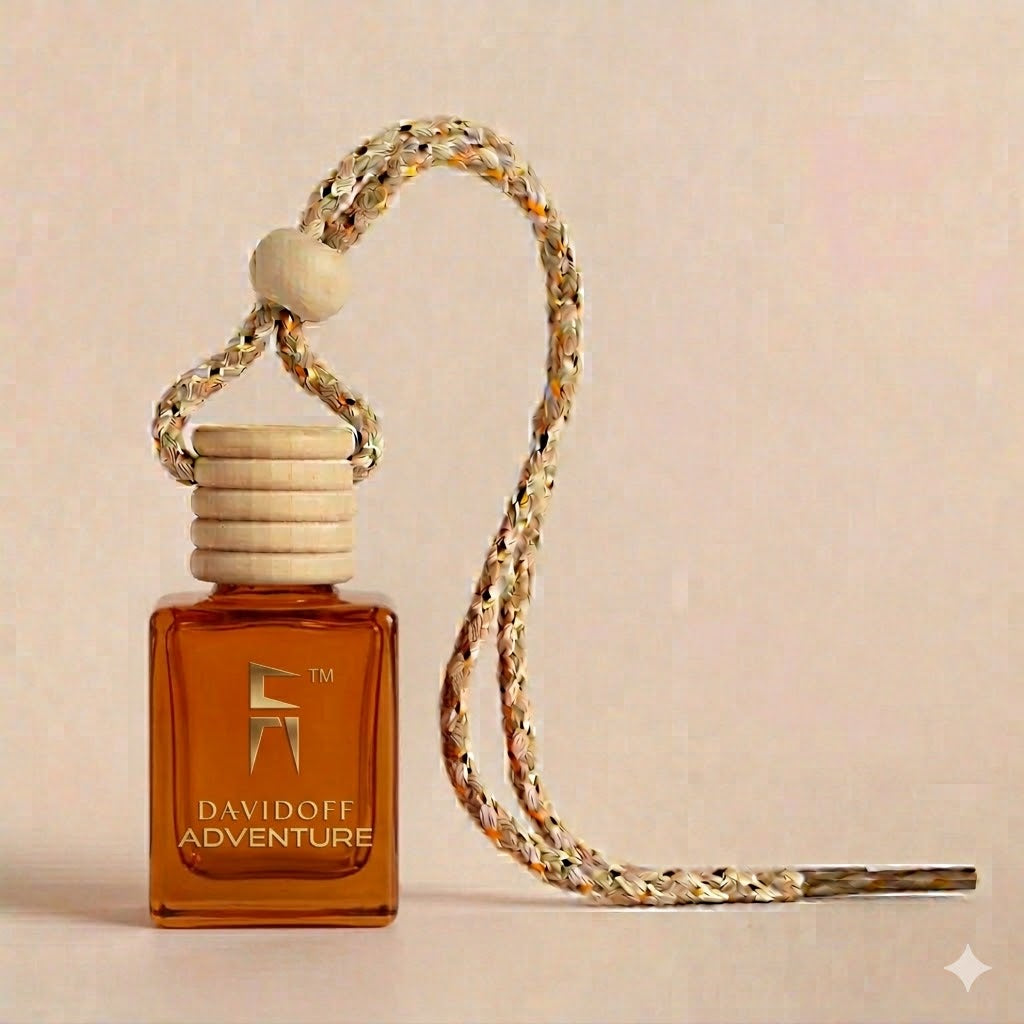 Davidoff Adventure Car Perfume – Luxury Long Lasting Auto Air Freshener | Woody Spicy Fresh Fragrance Haveli