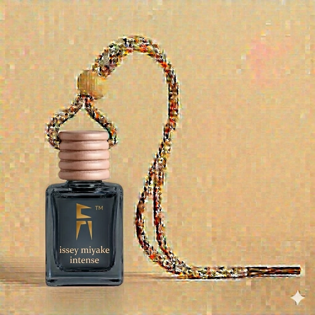 Issey Miyake Intense Car Perfume – Luxury Long Lasting Auto Air Freshener | Deep Woody Aquatic Fragrance Haveli