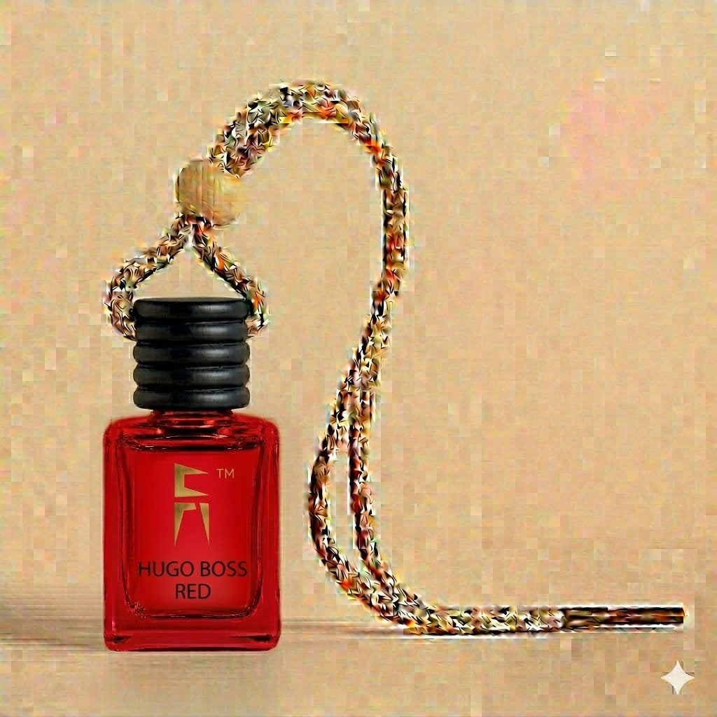 Hugo Boss Red Car Perfume – Luxury Long Lasting Auto Air Freshener | Fresh Fruity Woody Fragrance Haveli