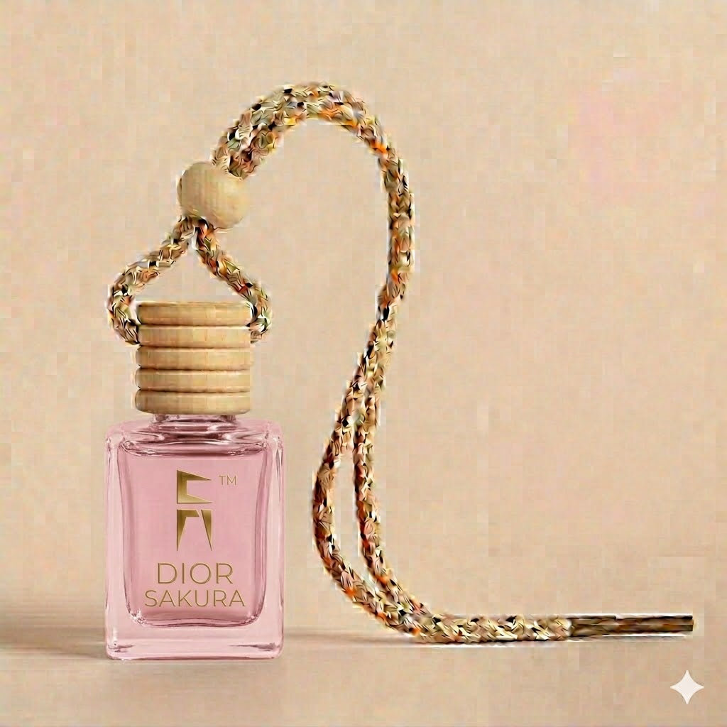 Dior Sakura Car Perfume – Luxury Long Lasting Auto Air Freshener | Soft Floral Cherry Blossom Fragrance Haveli